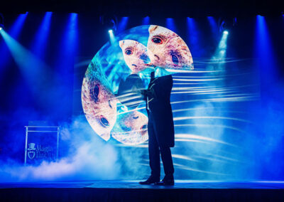 Iluzjonista dla dzieci Warszawa – magiczny pokaz świateł