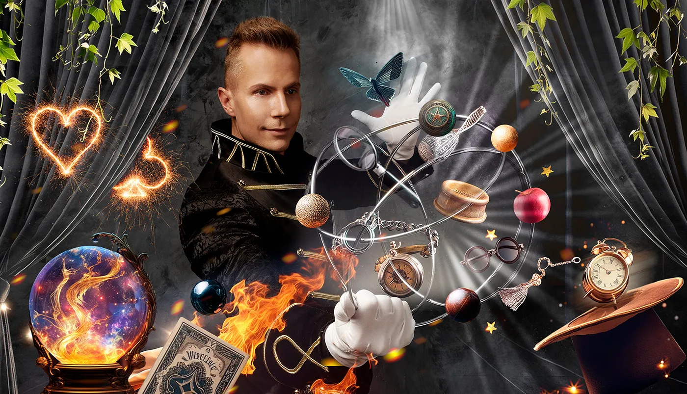 Iluzjonista Marcin Gogołowicz - pokaz iluzji